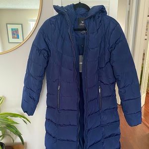 NWT Navy Blue Orolay Women’s Down Winter Coat
